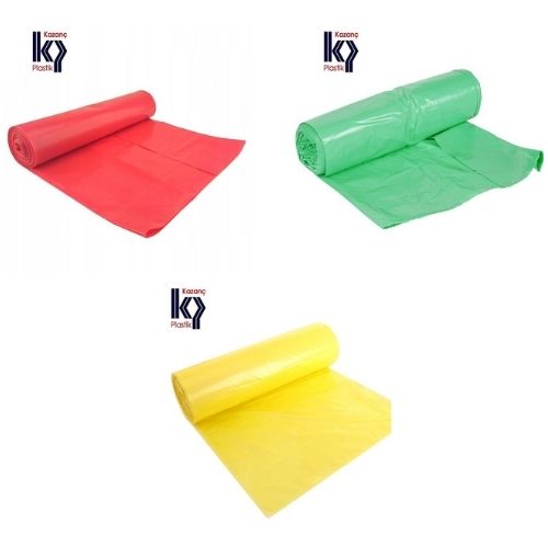 Renkli Endüstriyel Çöp Torbası