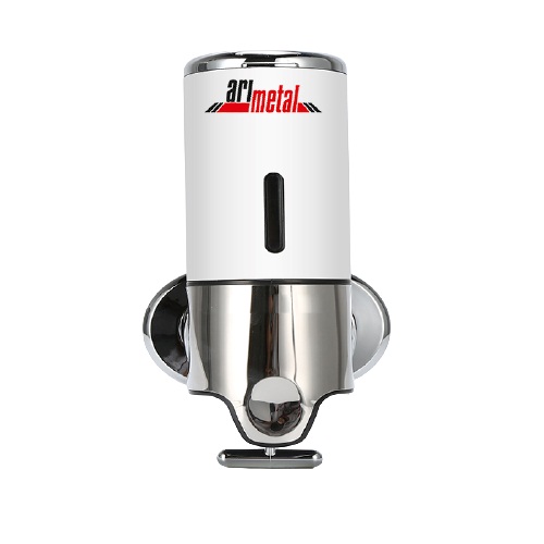 Arı Metal Sıvı Sabun ve Losyon Dispenseri 500 Ml Beyaz