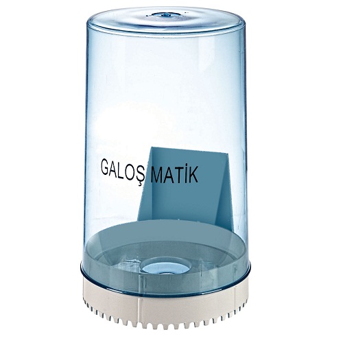 Palex Galoş Dispenseri Şeffaf-Mavi