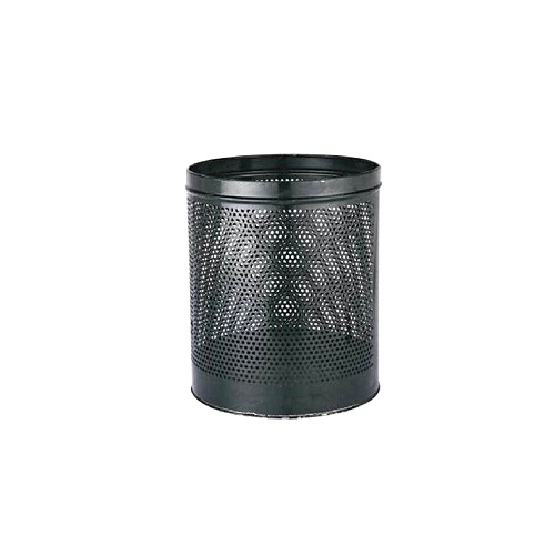 Palex Metal Masa Altı Delikli Çöp Kovası 13 Lt Siyah