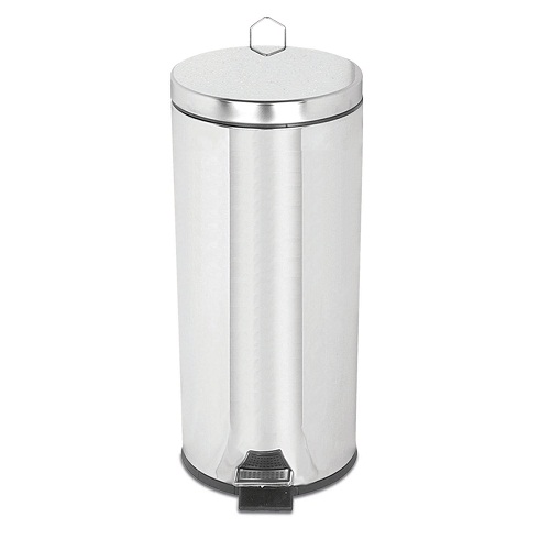 Palex Pedallı Çöp Kovası 40 Lt Krom