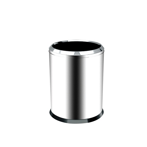 Palex Çemberli Çöp Kovası 8 Lt Krom