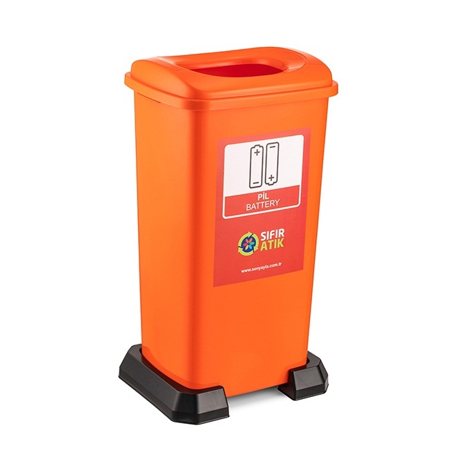 Şenyayla Geri Dönüşüm Kutusu 70 Lt Turuncu