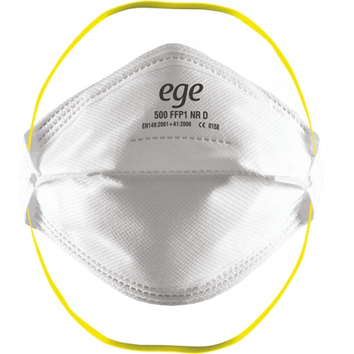 Ege 500 FFP1 NR D Katlanabilir Maske