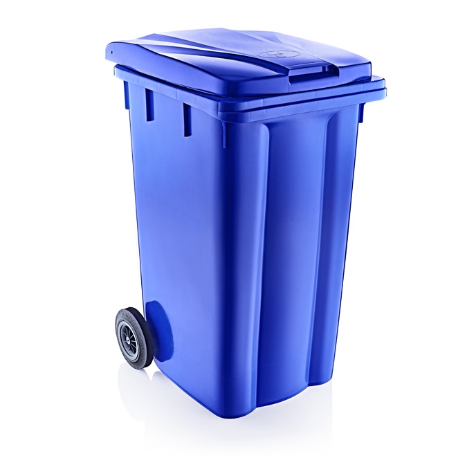 Konteyner Çöp Kovası 240 Lt Mavi