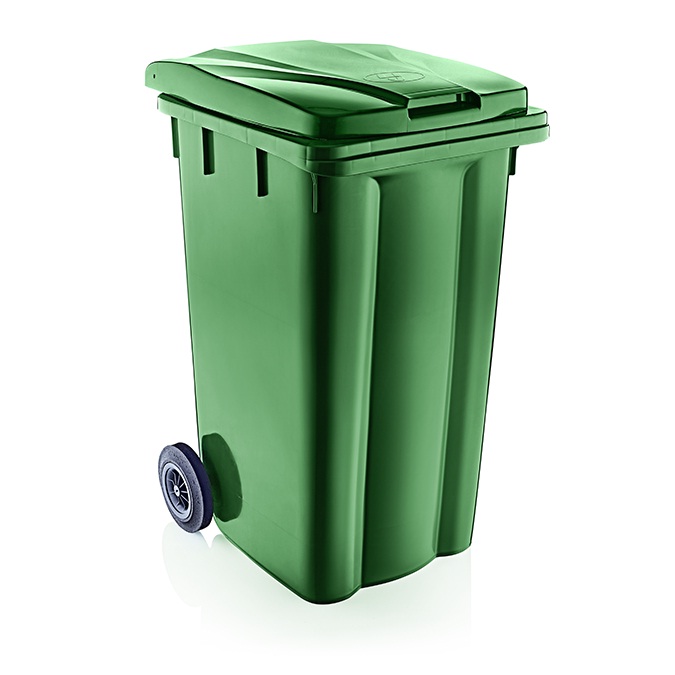 Konteyner Çöp Kovası 240 Lt Yeşil