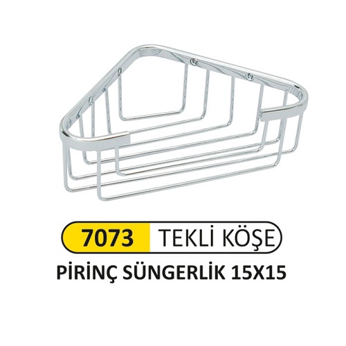 Arı Metal Pirinç Köşelik Tekli 15x15 Cm