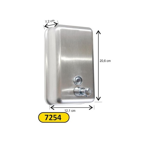 Arı Metal Krom Sıvı Sabun Dispenseri 1 Lt