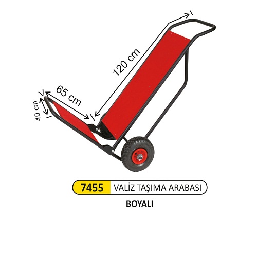 Arı Metal Valiz Taşıma Arabası Boyalı