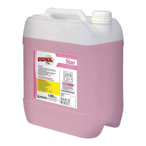 Bemol Star Sıvı El Sabunu (Pembe) 30 Kg