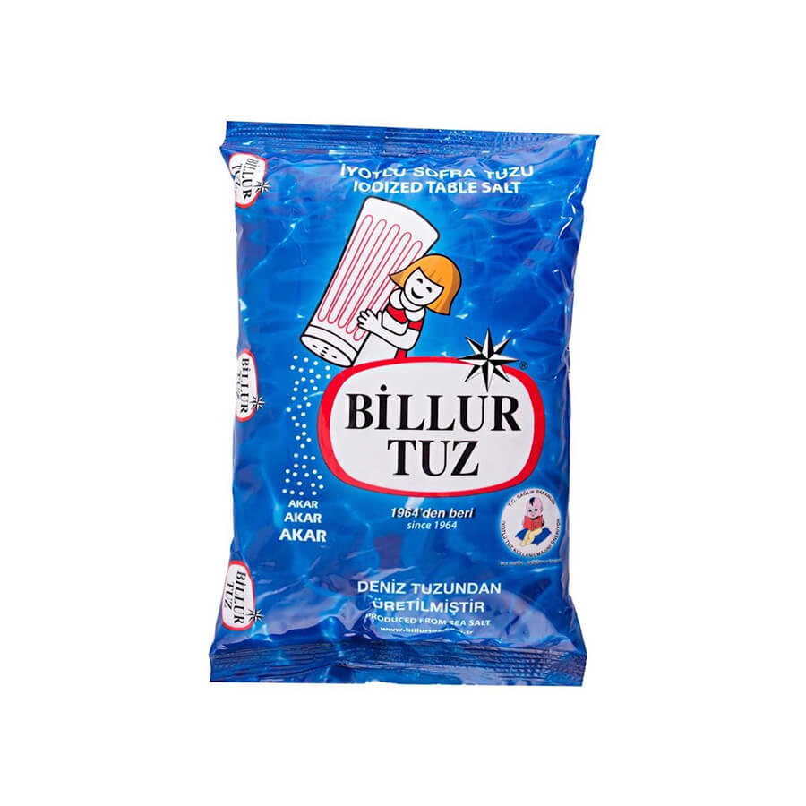 Billur İyotlu Tuz 750 Gr