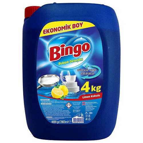 Bingo Sıvı Bulaşık Deterjanı 4 Kg