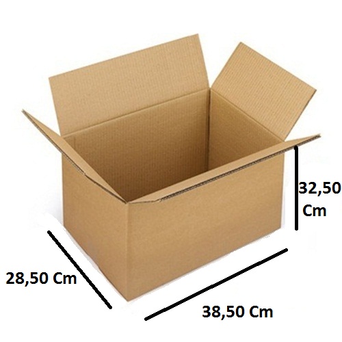 Boş Koli Kutusu 28,50x38,50x32,50 Cm
