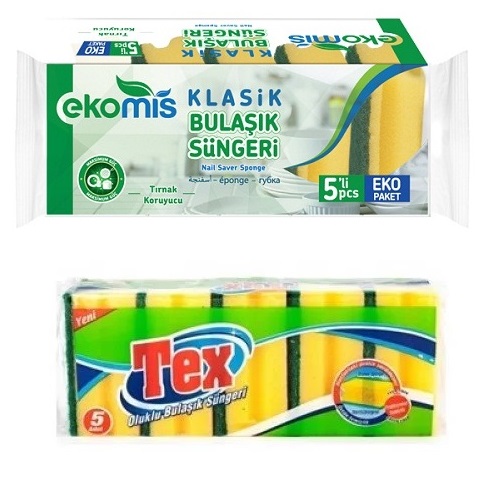 Bulaşık Süngeri 5 li