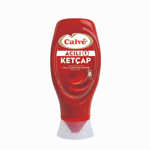 Calve Acılı Ketçap 400 Gr