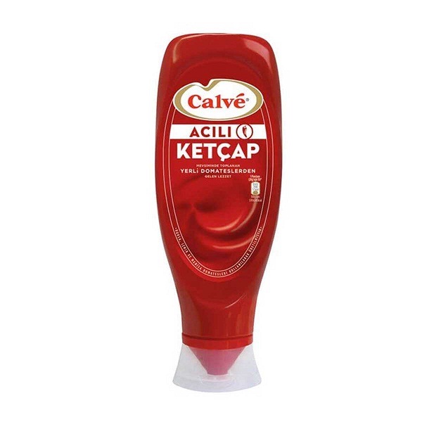 Calve Acılı Ketçap 600 Gr