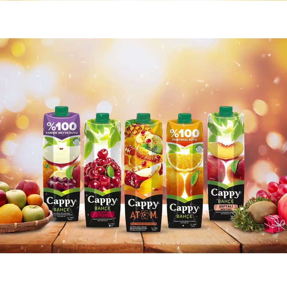 Cappy Meyve Suyu Çeşitleri 1 Lt