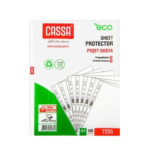 Cassa Poşet Dosya 100 lü Paket