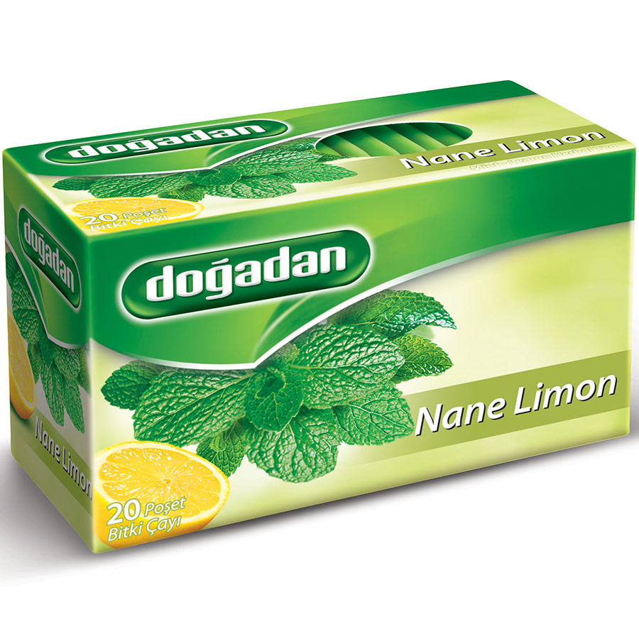 Doğadan Bitki Çayı 20 li Paket (Nane Limon)