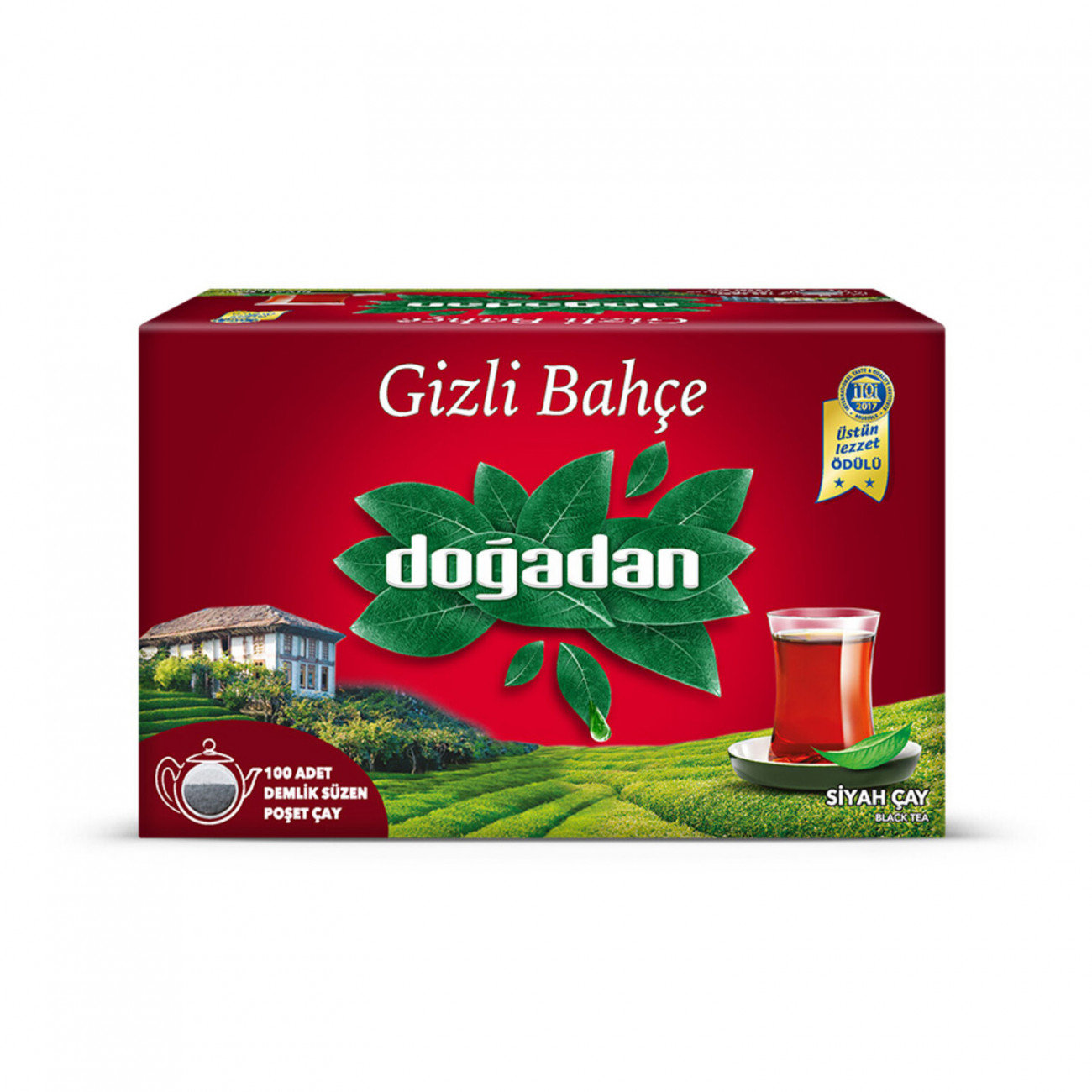 Doğadan Gizli Bahçe Demlik Poşet Çay 100 lü Paket