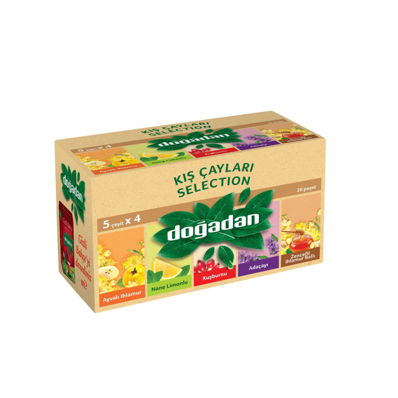 Doğadan Bitki Çayı 20 li Paket (Kış Çayları)