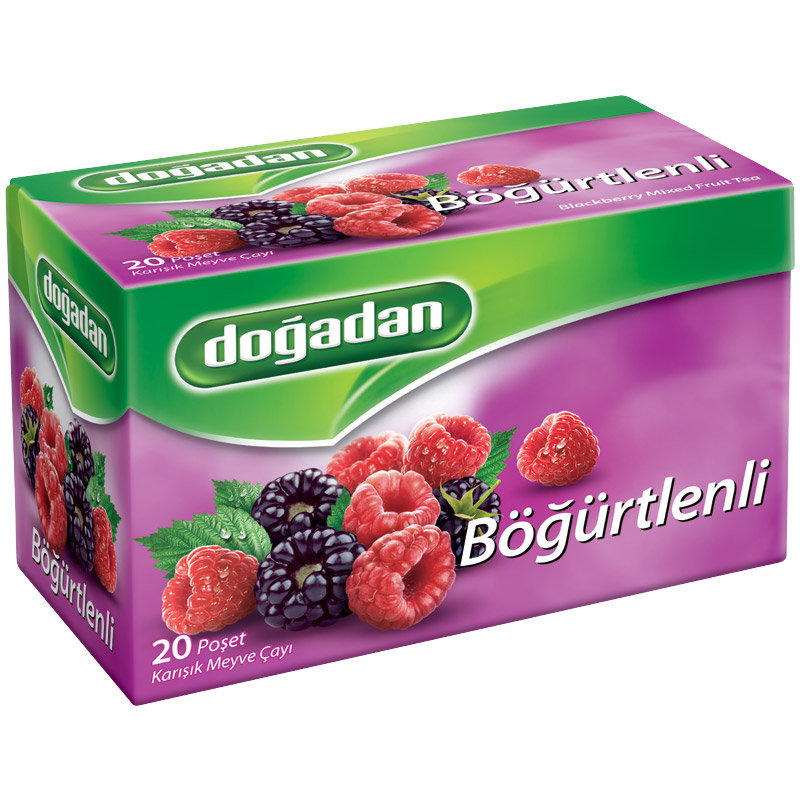 Doğadan Meyve Çayı 20 li Paket (Böğürtlenli)