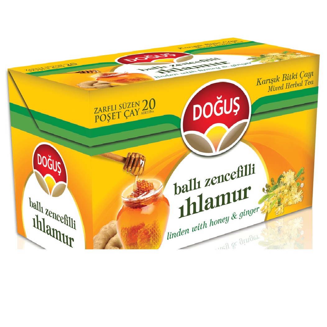 Doğuş Bitki Çayı 20 li Paket (Ballı Zencefilli Ihlamur)