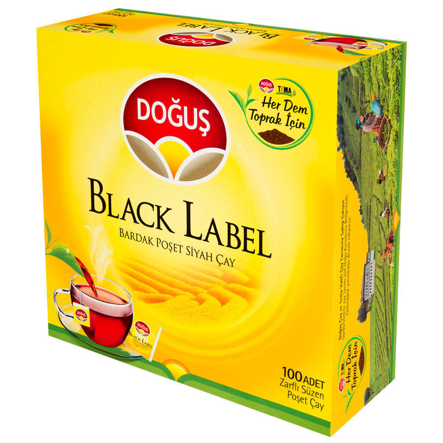 Doğuş Black Label Bardak Poşet Çay  100 Adet