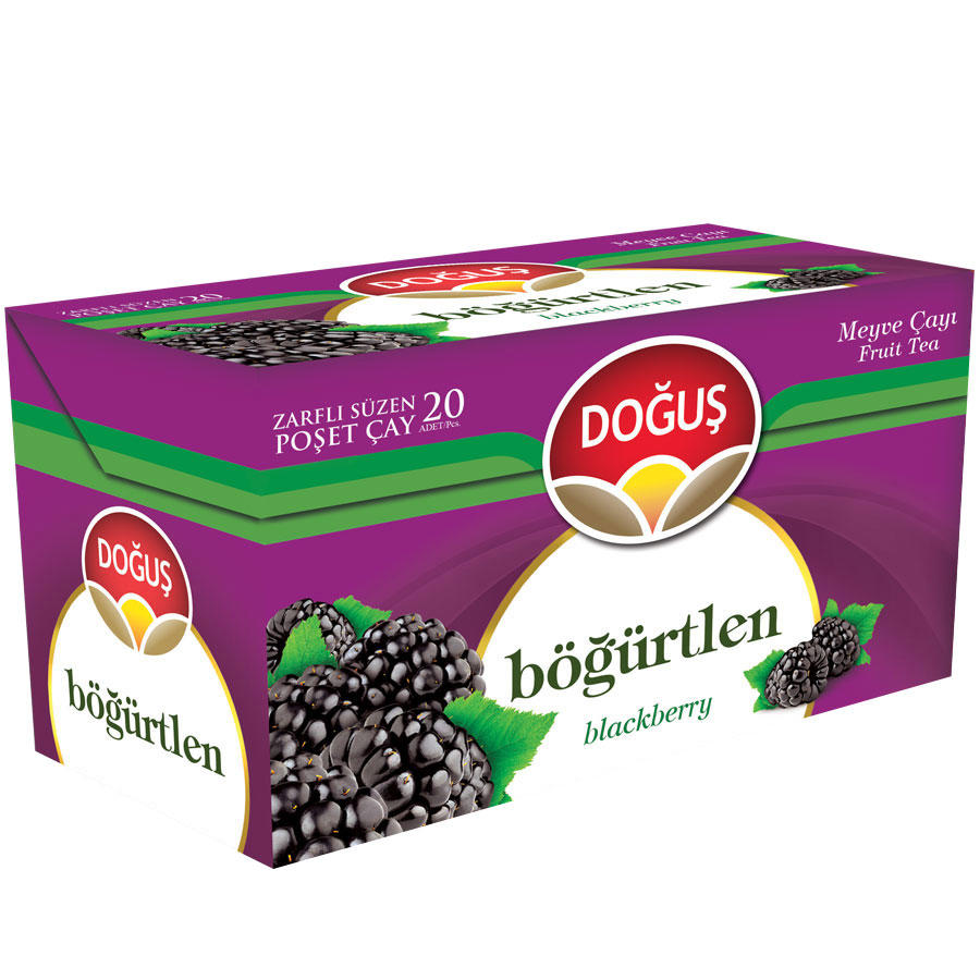 Doğuş Meyve Çayı 20 li Paket (Böğürtlen)