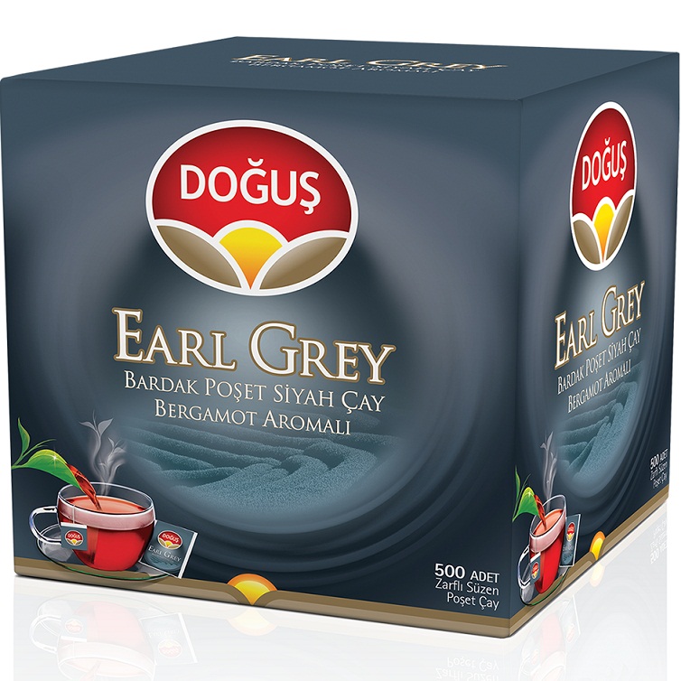 Doğuş Earl Grey Bardak Poşet Çay 500 Adet