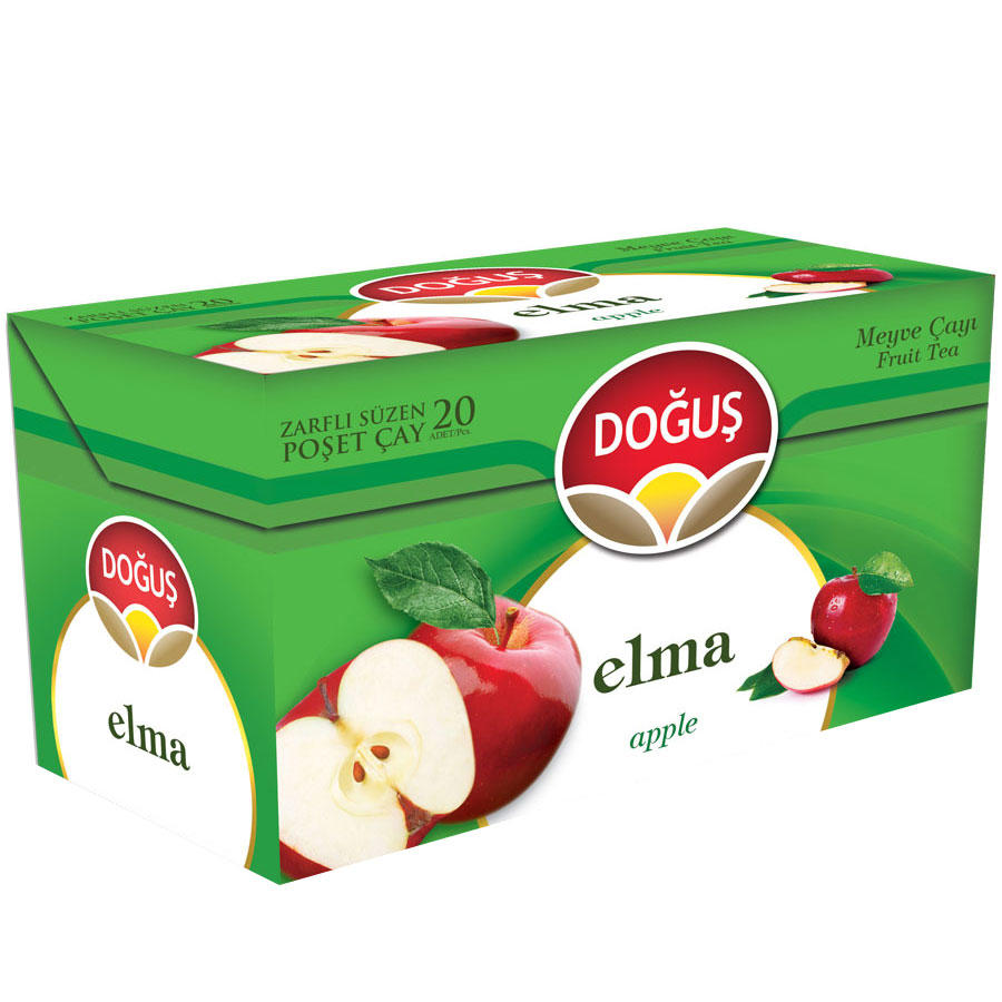 Doğuş Meyve Çayı 20 li Paket (Elma)