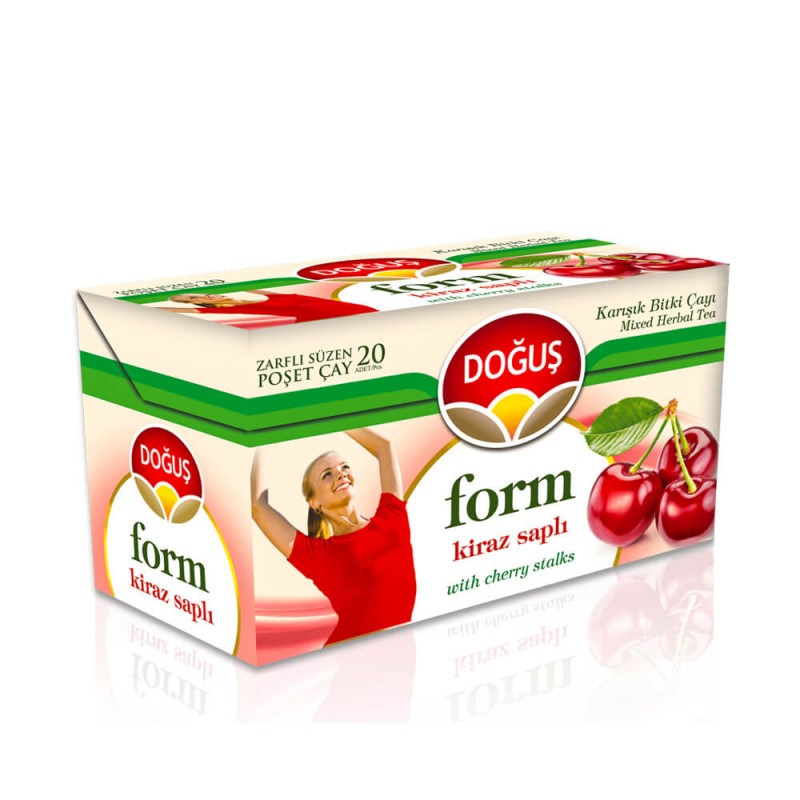 Doğuş Bitki Çayı 20 li Paket (Form Kiraz Saplı)