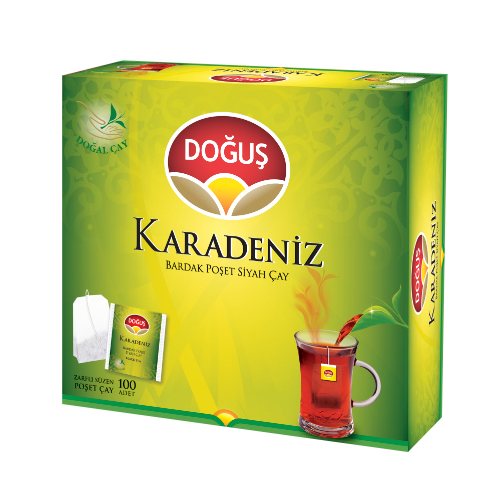 Doğuş Karadeniz Bardak Poşet Çay 100 Adet