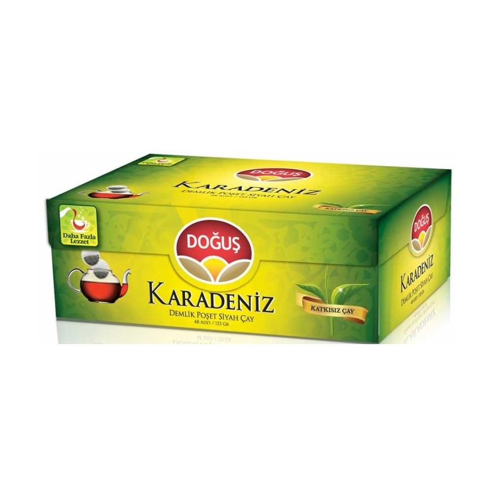 Doğuş Karadeniz Demlik Poşet Çay 48*3,2 Gr