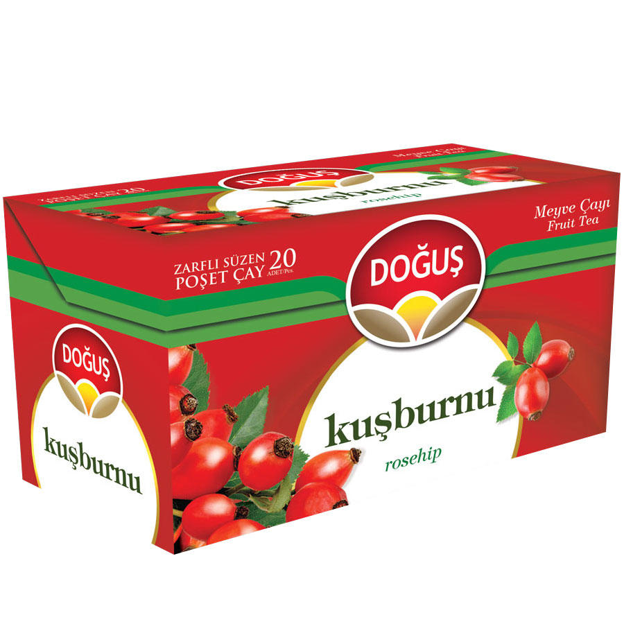Doğuş Meyve Çayı 20 li Paket (Kuşburnu)