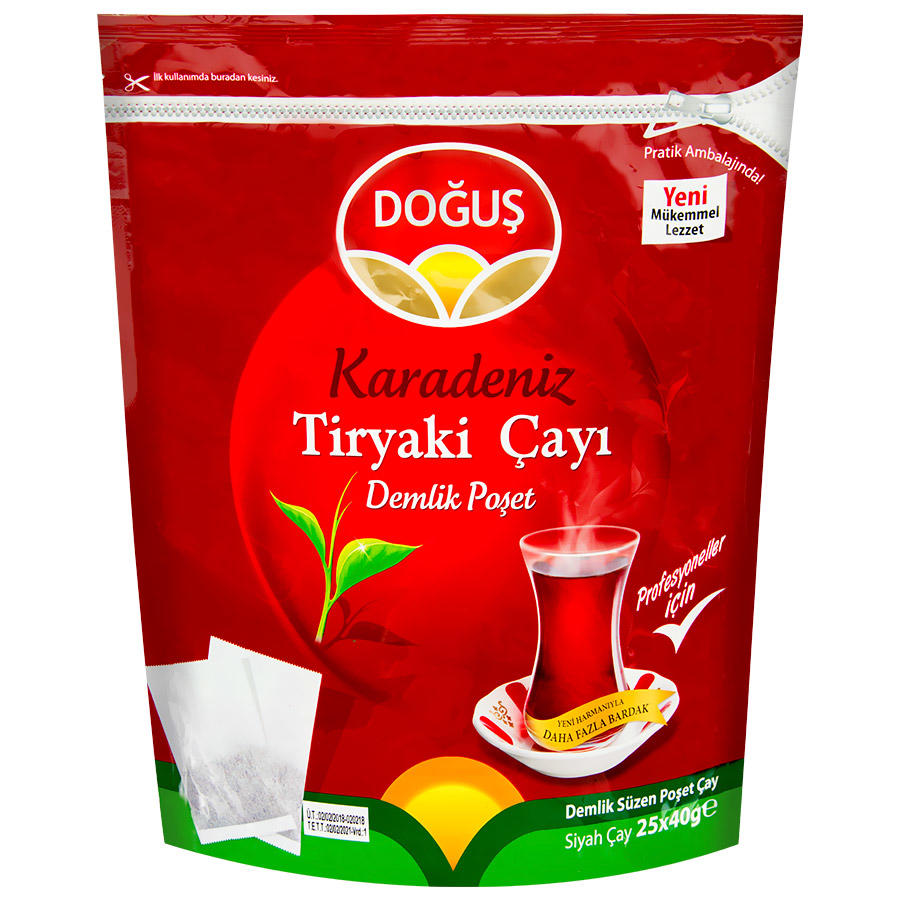 Doğuş Karadeniz Tiryaki Demlik Çay 25x40 Gr