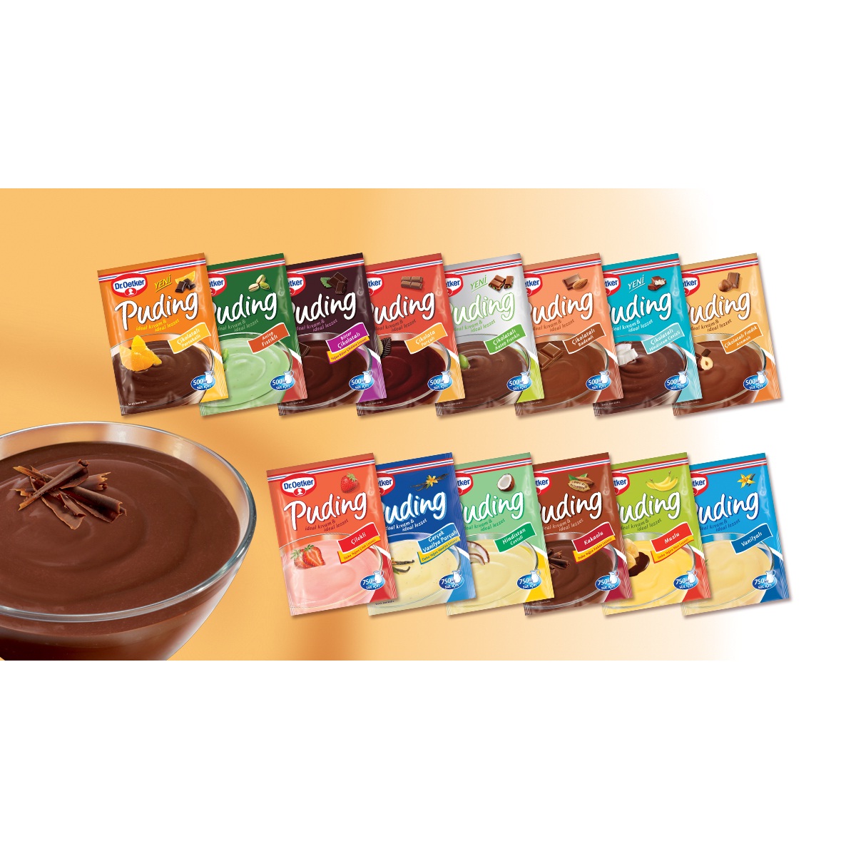 Dr. Oetker Puding Çeşitleri
