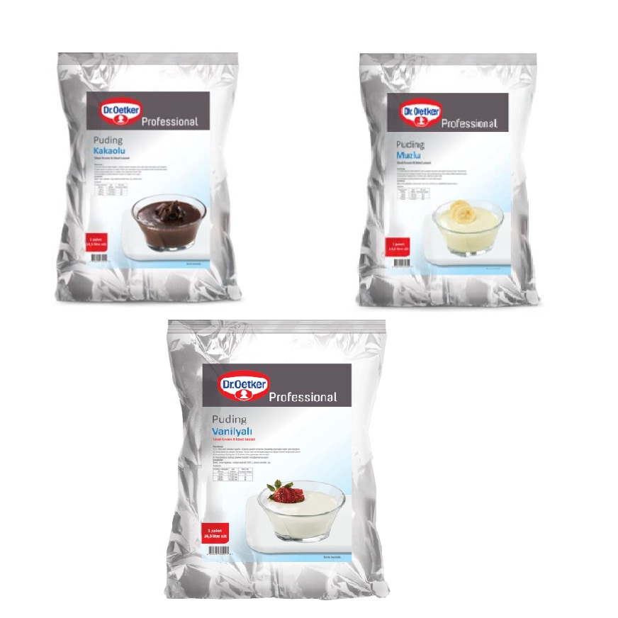 Dr. Oetker Puding Çeşitleri 3 Kg