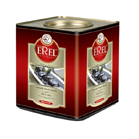 Erel Siyah Zeytin 10 Kg Teneke