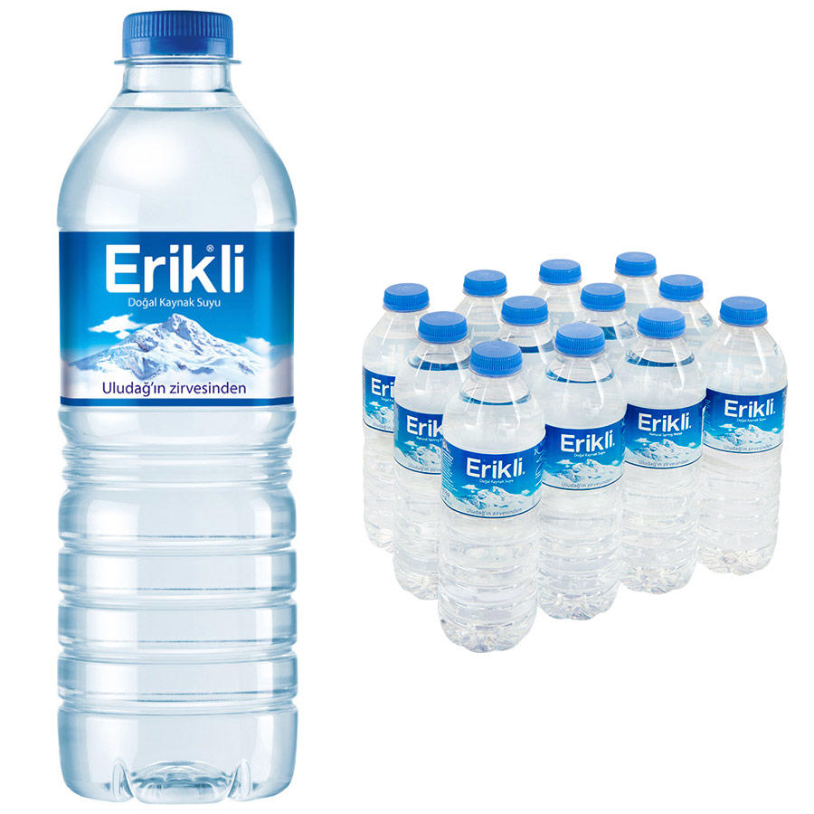 Erikli Su 500 Ml Pet Şişe 12 li Paket