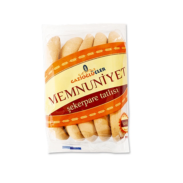 Gazioğlu Üçler Memnuniyet Şekerpare Tatlısı 230 Gr