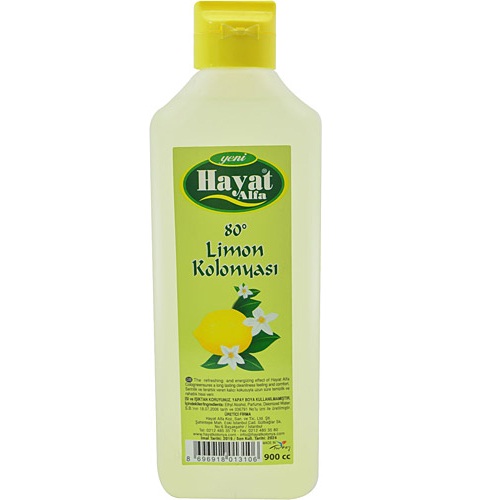 Hayat Alfa Limon Kolonyası Bidon 900 ml