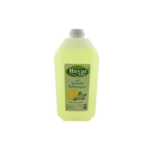 Hayat Alfa Limon Kolonyası Bidon 5 Lt