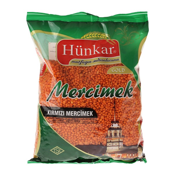 Hünkar Kırmızı Mercimek 25 Kg
