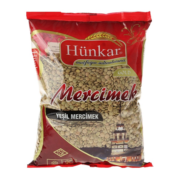 Hünkar Yeşil Mercimek 1 Kg