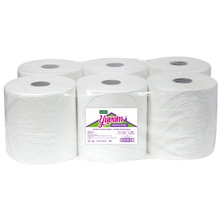 Komili Yuvam Pro.Mini Jumbo Tuvalet Kağıdı Eko 4,1 Kg 9,8 Cm (12 li Paket)