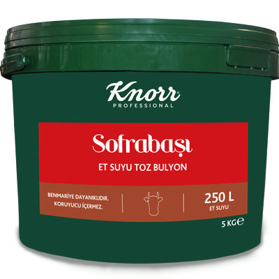 Knorr Sofrabaşı Et Suyu Bulyon 5 Kg