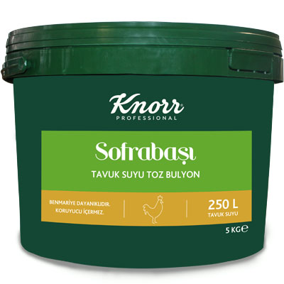 Knorr Sofrabaşı Tavuk Suyu Bulyon 5 Kg