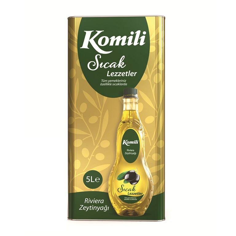 Komili Komili Riviera Zeytinyağı Teneke 5 Lt