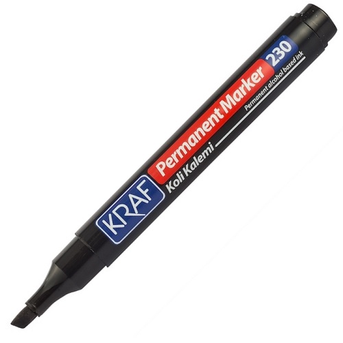 Kraf Marker Kesik Uç Siyah